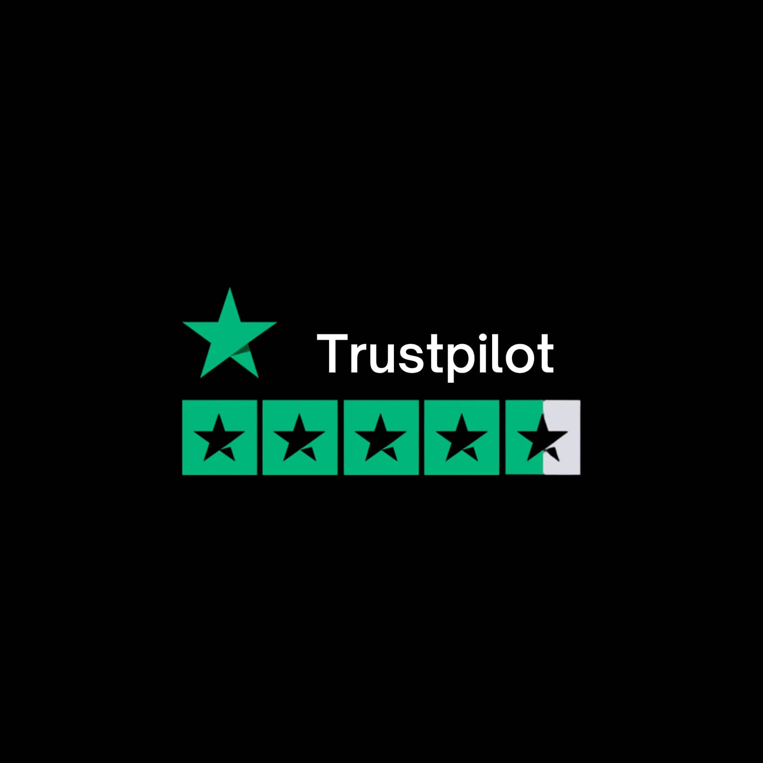 Trustpilot Excellent rating for WebPulse Technologies